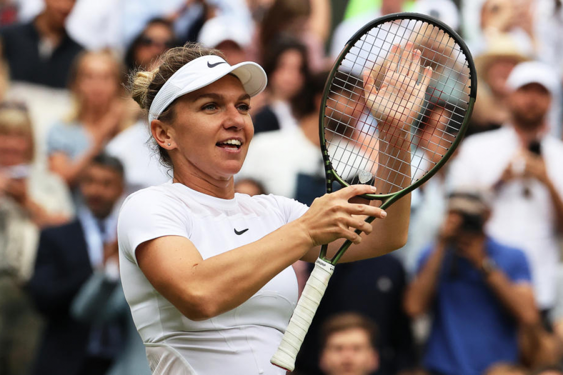 Simona Halep in Jelena Ribakina zadnji polfinalistki Wimbledona